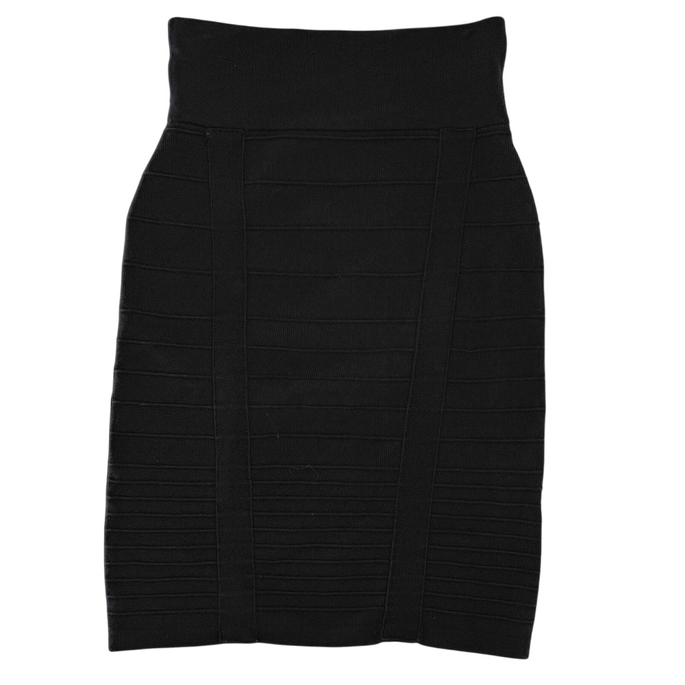 Rock Republic Womens Black‎ Bandage Bodycon Mini Skirt Womens XS